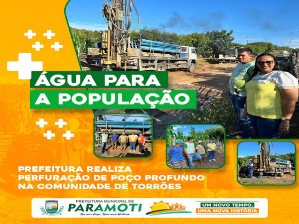 Prefeitura de Paramoti agora tem um novo número.